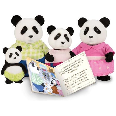 Lil Woodzeez Skyhopper Panda Familie Incl. Voorleesboek